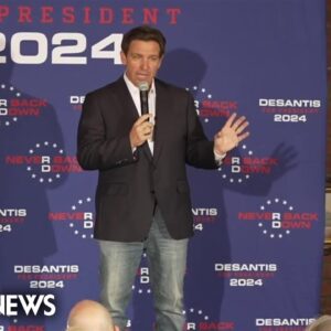 DeSantis open to using drone strikes against Mexican drug cartels