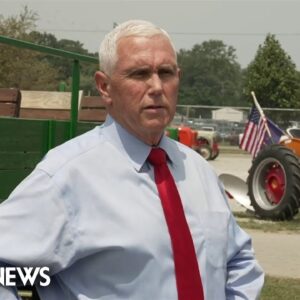 Pence comments on Trump indictment in 2020 election interference probe