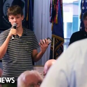 15-year-old has a mission to ask 2024 presidential candidates tough questions