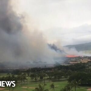Maui residents return home for the first time since fire