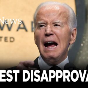 NEW POLL: Biden Disapproval Rating Hits HIGHEST Mark Of Presidency