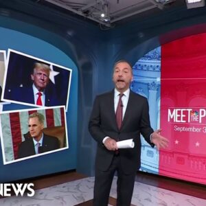 Chuck Todd: Congress returning to a ‘political storm of their own making’ after recess