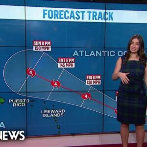 Tropical Storm Lee forms, forecast to become a major hurricane