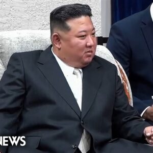 Video shows Kim Jong Un meeting with Russian officials