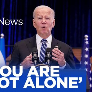 Biden To Israel: ‘You Are Not Alone’