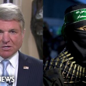 It’s ‘very difficult’ to get civilians out of Gaza without helping Hamas, says McCaul