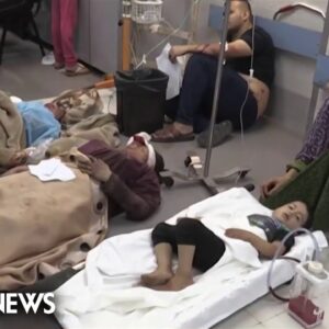 Gaza hospitals on the brink of collapse as Israel continues to strike