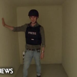 Look inside a bomb shelter used by Israeli civilians