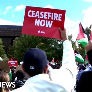 Protesters across the globe demand a ceasefire in the Israel-Hamas war