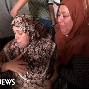 Video captures grief of bereaved mother in Gaza