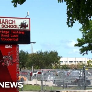 Florida students stage walkout after transgender sports controversy