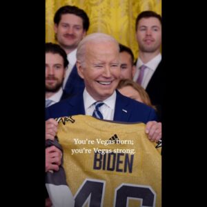 President Biden Honors the 2023 Stanley Cup Champions: Vegas Golden Knights