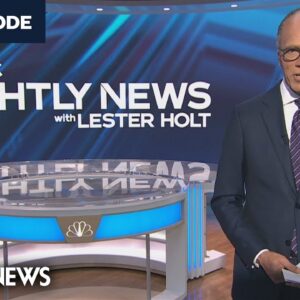 Nightly News Full Broadcast - Nov. 1