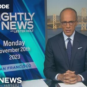 Nightly News Full Broadcast - Nov. 20