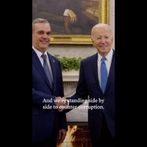 President Biden Meets with President Abinader of the Dominican Republic