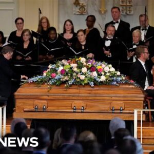 Rosalynn Carter remembered at tribute service in Atlanta