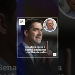 Senators Enter A Heated Exchange Over Senate Rules