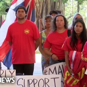 Residents frustrated as West Maui reopens for tourism since deadly fires