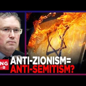 House PASSES 'Antisemitism' Resolution, Massie Votes NO: Anti-Zionism ISN'T Antisemitism