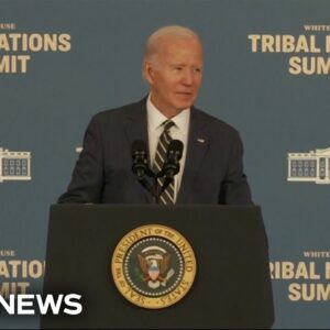 Biden signs executive order reforming federal funding for tribal nations