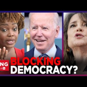 Biden Admin WAVES OFF Accusations They Usurped Democracy By CANCELLING Democratic Primary