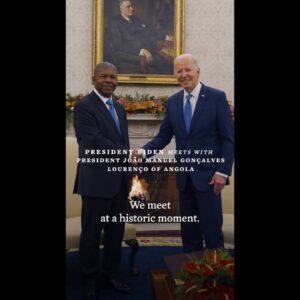 President Biden Meets with President Joao Manuel Goncalves Lourenco of Angola