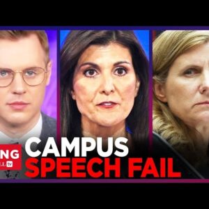 Robby Soave: College Elites Who Allow Antisemitic Speech Are HYPOCRITES, LYING About Censorship