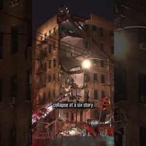 Urgent search after NYC partial building collapse