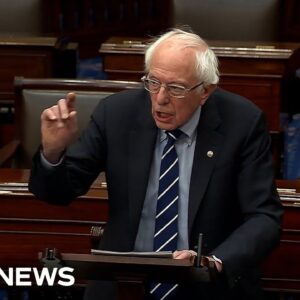 Sanders says U.S. is ‘complicit’ in Gaza deaths