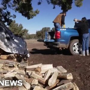 Firewood program keeps Navajo communities warm where electricity is sparse