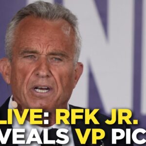 Watch live: RFK Jr. to announce VP pick