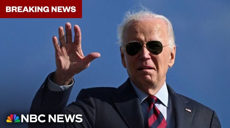 BREAKING: President Joe Biden drops out of 2024 presidential race